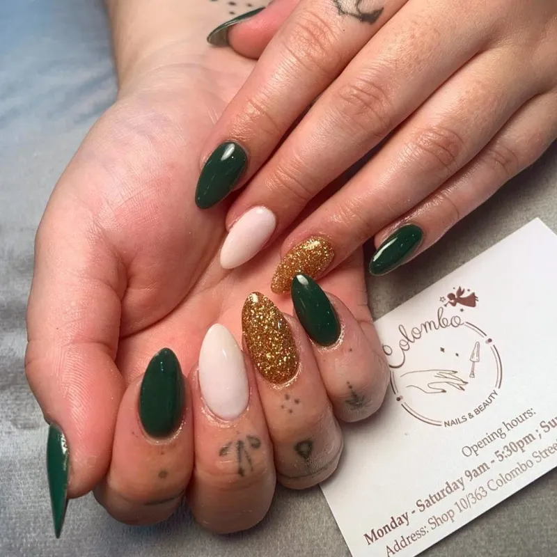 A manicure at Colombo Nails & Beauty