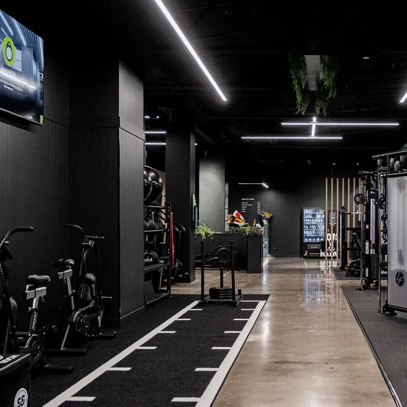 Training equipment at Flex Fitness