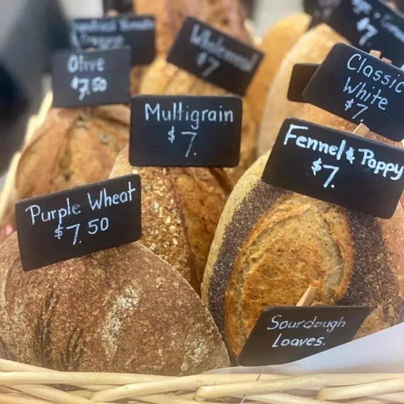 Fresh artisan bread at the Friday Market