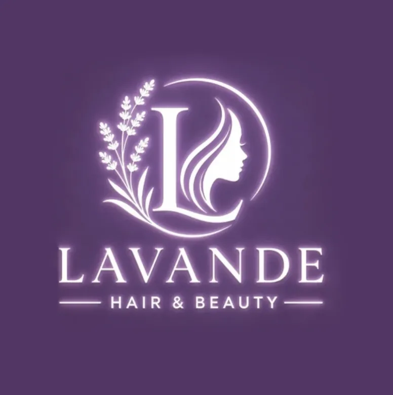Lavande Hair & Beauty branding
